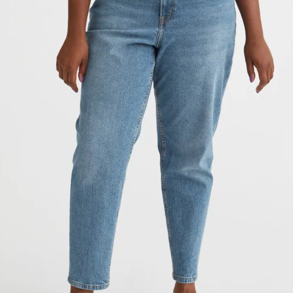 H&M+ Mom Loose-fit High Ankle Jeans - Picture 1 of 2